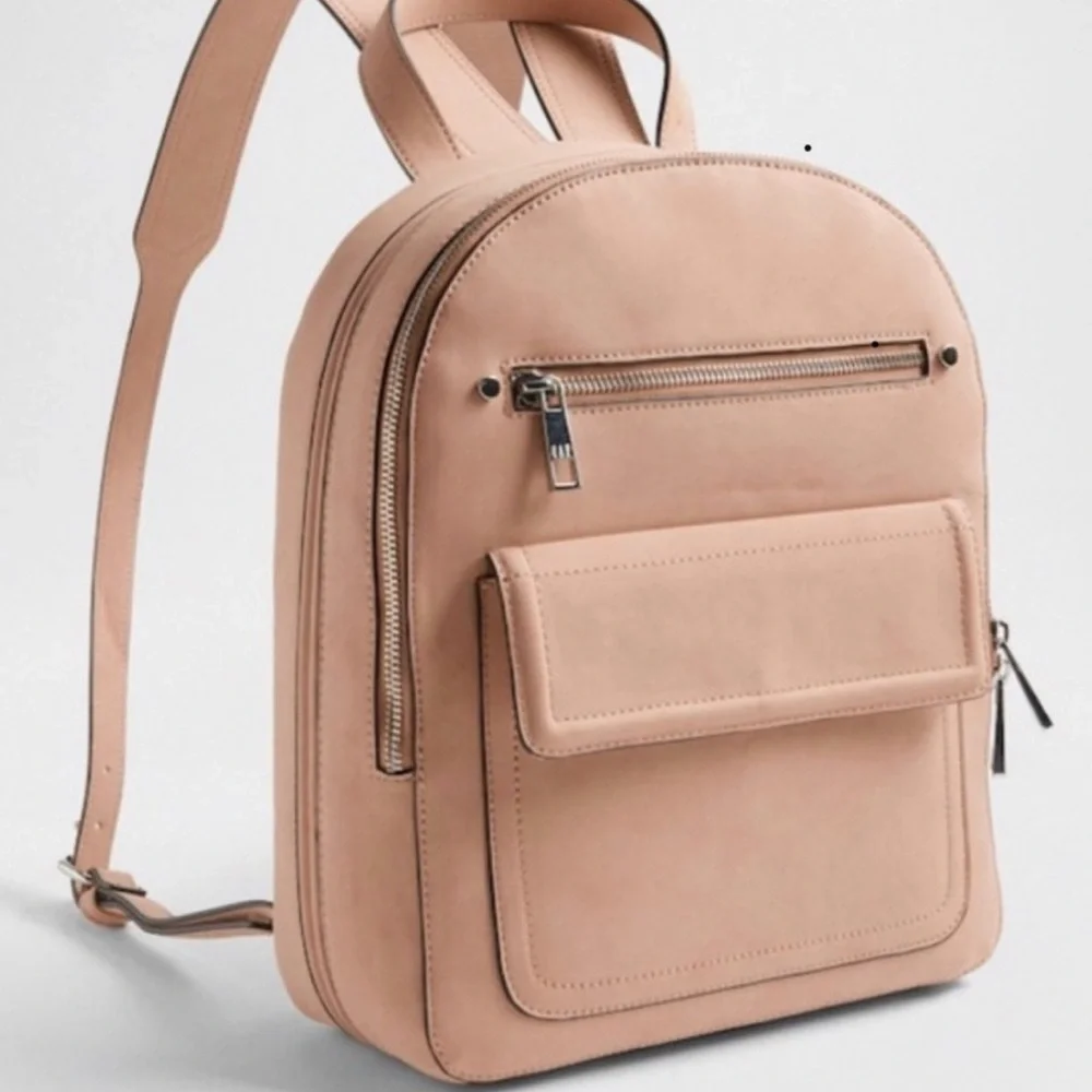 Gap Leather Pink Backpack - Picture 2 of 8